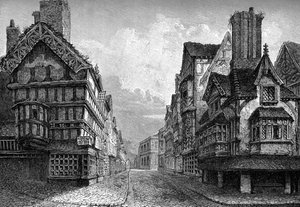 High Street, Shrewsbury, 1825 - Unbekannt