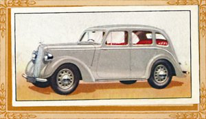 Hillman Minx Saloon De Luxe, vers 1936