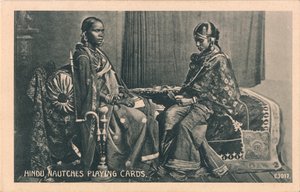 Cartes à jouer hindoues Nautches, vers 1910 - Unbekannt