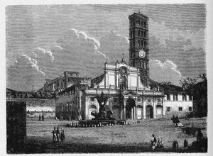 Histoire de la Rome antique. Santa Maria in Cosmedin est une basilique mineure à Rome, Italie. Elle est située dans le rione de Ripa.