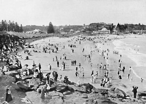 Temps de vacances, baie de Coogee, vers 1900 - Unbekannt