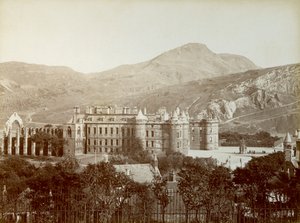 Palais de Holyrood, Édimbourg, Écosse, 1887