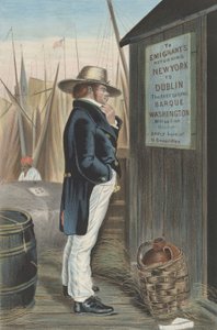 Retour à la maison New York, vers 1860 - Unbekannt