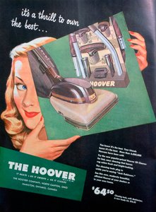 Publicité Hoover, 1946 - Unbekannt