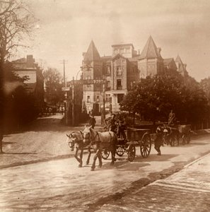 Ambulance hippomobile, Belgique, c. 1914-c. 1918