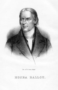 Hosea Ballou, pasteur universaliste américain et écrivain théologique, 1854 - Unbekannt