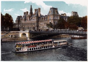 Hôtel de Ville, Paris, vers 1900 - Unbekannt