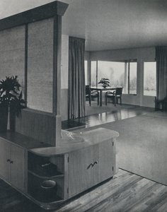 Maison à Pomona, Californie...vue du salon - Unbekannt