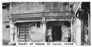 Maison de Baina, Patan, Inde, vers 1925 - Unbekannt