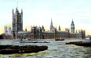 Palais du Parlement, Londres, 20ème siècle - Unbekannt
