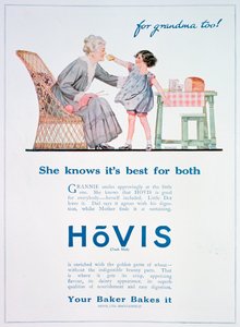 Publicité pour le pain Hovis, 1923 - Unbekannt