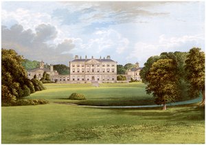 Howick Hall, Northumberland, maison du comte Grey, vers 1880 - Unbekannt