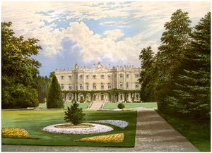 Hughenden Manor, comte de Beaconsfield, vers 1880