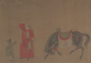 Chasseur et oies sauvages - Unbekannt