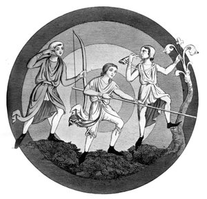 Costume de chasse, 13ème siècle, 1910 - Unbekannt