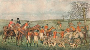 Chasse dans le Leicestershire, 1827 - À la mort, 1890 - Unbekannt