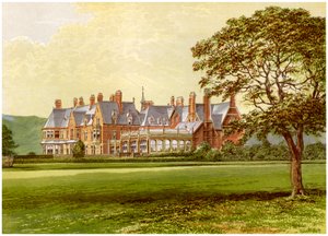 Hutton Hall, Yorkshire, maison de la famille Pease, vers 1880 - Unbekannt