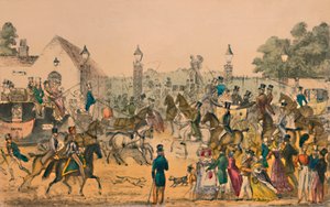 Hyde Park Corner, 1825, vers 1870