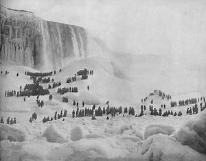 Montagne de glace, Niagara, vers 1897