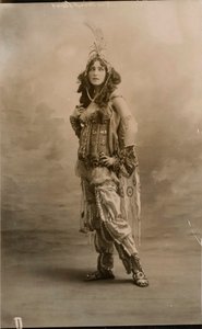 Ida Rubinstein, ballerine russe, 1910