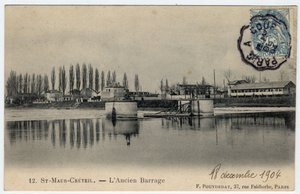 Île-de-France, Val-de-Marne, Créteil : vue de l