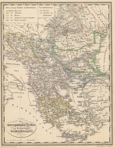 Illustration du livre Atlas over alle Jordens Dele par auteur inconnu et publié par Chr. Steen & Søn (Copenhague, 1857) - Unbekannt