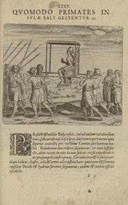 Illustration tirée du livre India Orientalis par un auteur inconnu et publié par Excudebat Matthaeus Beckerus - Unbekannt