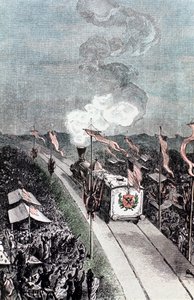 Illustration de De la Terre à la Lune par Jules Verne, 1865 - Unbekannt