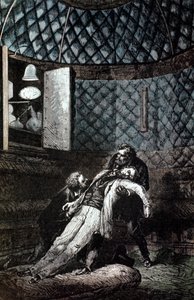Illustration de De la Terre à la Lune par Jules Verne, 1865 - Unbekannt
