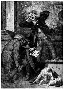 Illustration de De la Terre à la Lune par Jules Verne, 1865 - Unbekannt