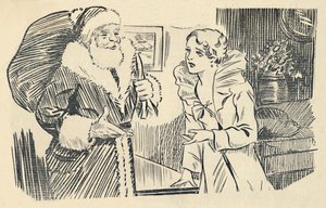 Illustration de La Mystification du Père Noël, 1936 - Unbekannt