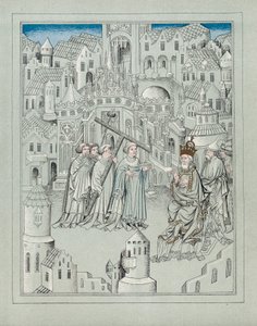 Illustration des voyages du légendaire chevalier anglais Sir John Mandeville, vers 1372 - Unbekannt