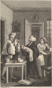 Illustration de Tristram Shandy, Volume 4, 19ème siècle - Unbekannt