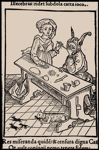 Illustration du livre La Nef des fous de Sebastian Brant, 1497 - Unbekannt