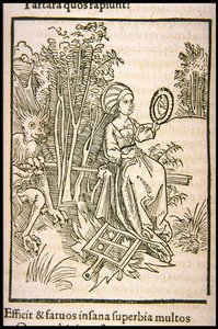 Illustration du livre La Nef des fous de Sebastian Brant, 1497