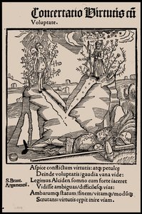 Illustration du livre La Nef des fous de Sebastian Brant, 1497 - Unbekannt