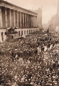 À Birmingham : Le roi Édouard VIII proclamé dans la deuxième plus grande ville d