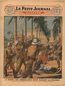 En Haïti, les Américains laissent la poudre parler, 1929 - Unbekannt