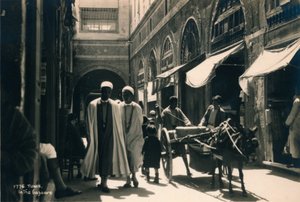 Dans le bazar, Tunis, Égypte, 1936 - Unbekannt