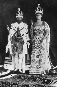Au printemps 1910, le roi Édouard VII est mort, en mars 1911, le roi George V a été couronné, 1911, 1945 - Unbekannt