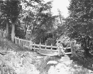 Dans les collines du Berkshire, Massachusetts, États-Unis, vers 1900