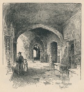 Dans le cloître, 1895