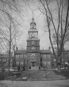 Independence Hall, Philadelphie, USA, vers 1900 - Unbekannt