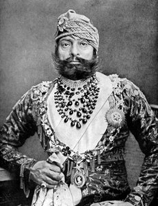 Maharajah indien, 1936