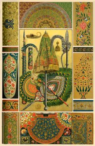 Travail du métal indien, broderie, tissage et peinture, 1898 - Unbekannt