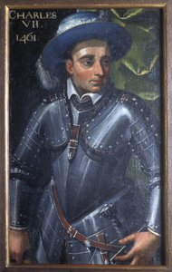 Indre & Loire N* 172 - Château de Loches - Portrait de Charles VII - 17ème siècle - Unbekannt