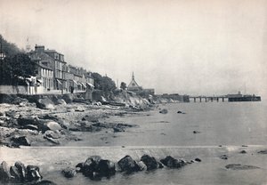 Innellan - Montrant la plage rocheuse et le quai à vapeur, 1895 - Unbekannt