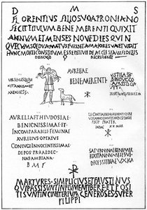 Inscriptions des Catacombes, Rome, 1926 - Unbekannt
