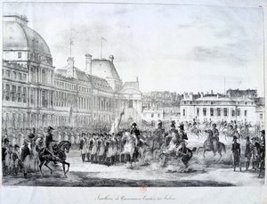 Installation du gouvernement aux Tuileries, 19e siècle - Unbekannt