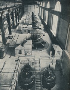 Instruments de puissance pour les eaux rapides de la rivière Niagara, vers 1935 - Unbekannt